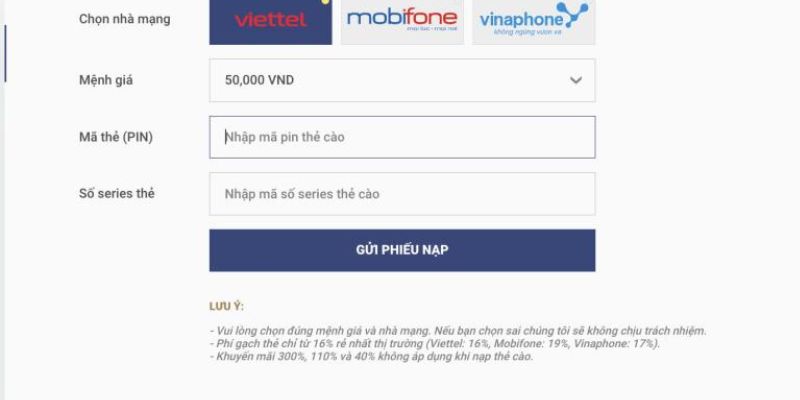 Nạp tiền Sky88 Cách nạp tiền Sky88 nhanh chóng cho bet thủ