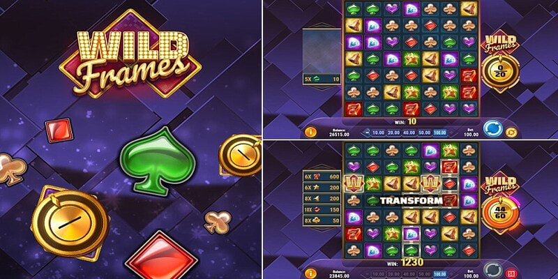 Wild Frames Slot - Trò chơi hấp dẫn nhất 2024 mà bạn nên thử Đôi nét về trò chơi Wild Frames Slot